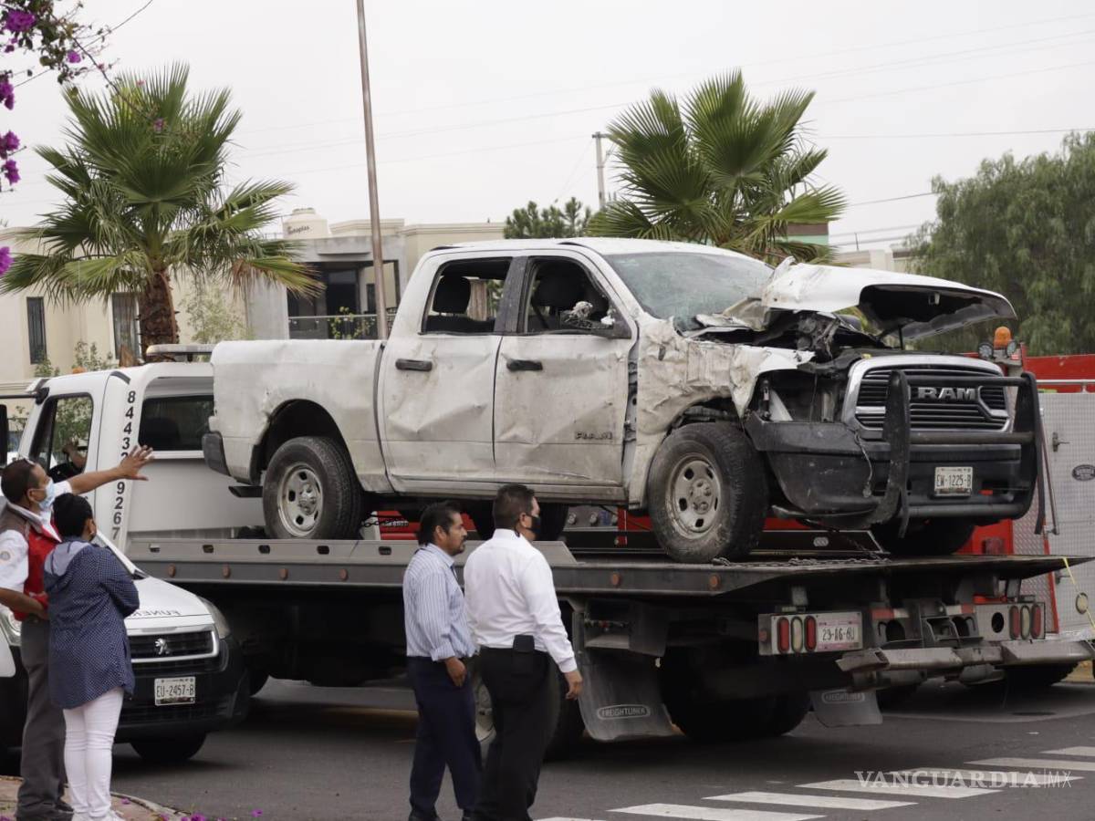 $!Camioneta perteneciente a los elementos de la Fiscalía.