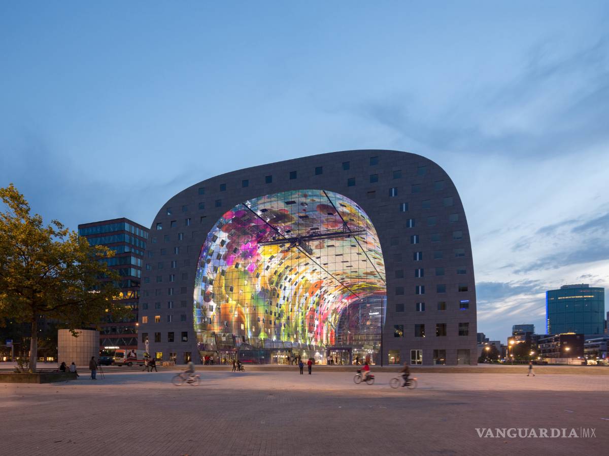 $!Market Hall de Rotterdam, el mejor centro comercial del siglo