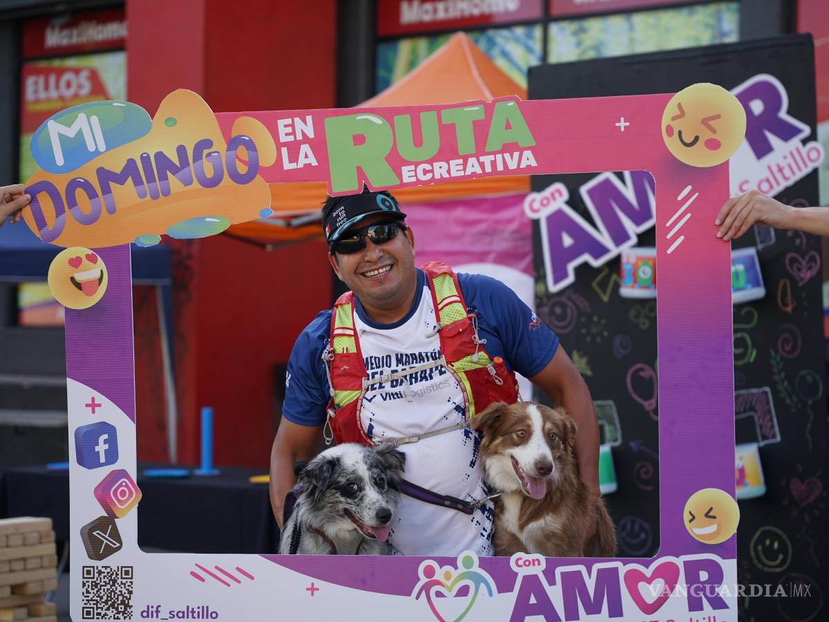 $!La Ruta Recreativa es un excelente pretexto para sacar a pasear a las mascotas.