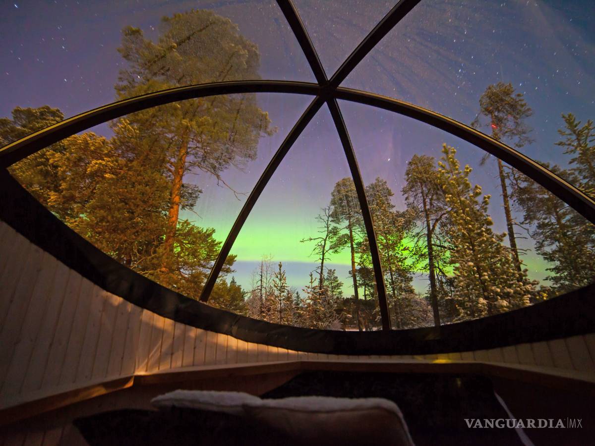 $!En Finlandia puedes ver las auroras boreales desde tu cuarto de hotel