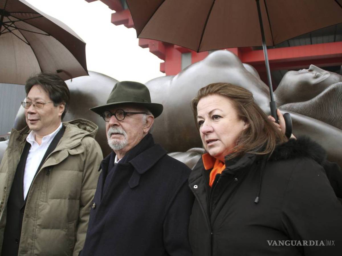 $!Abre Botero en Shanghái su primera muestra con escultura monumental en China