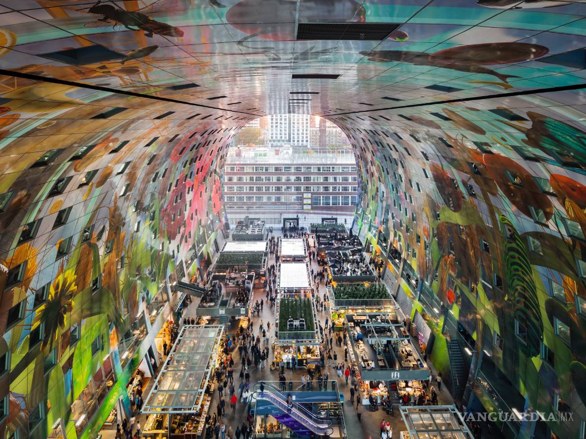 $!Market Hall de Rotterdam, el mejor centro comercial del siglo