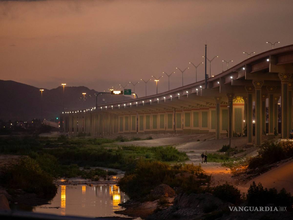 $!La frontera entre Ciudad Juárez, México y El Paso.