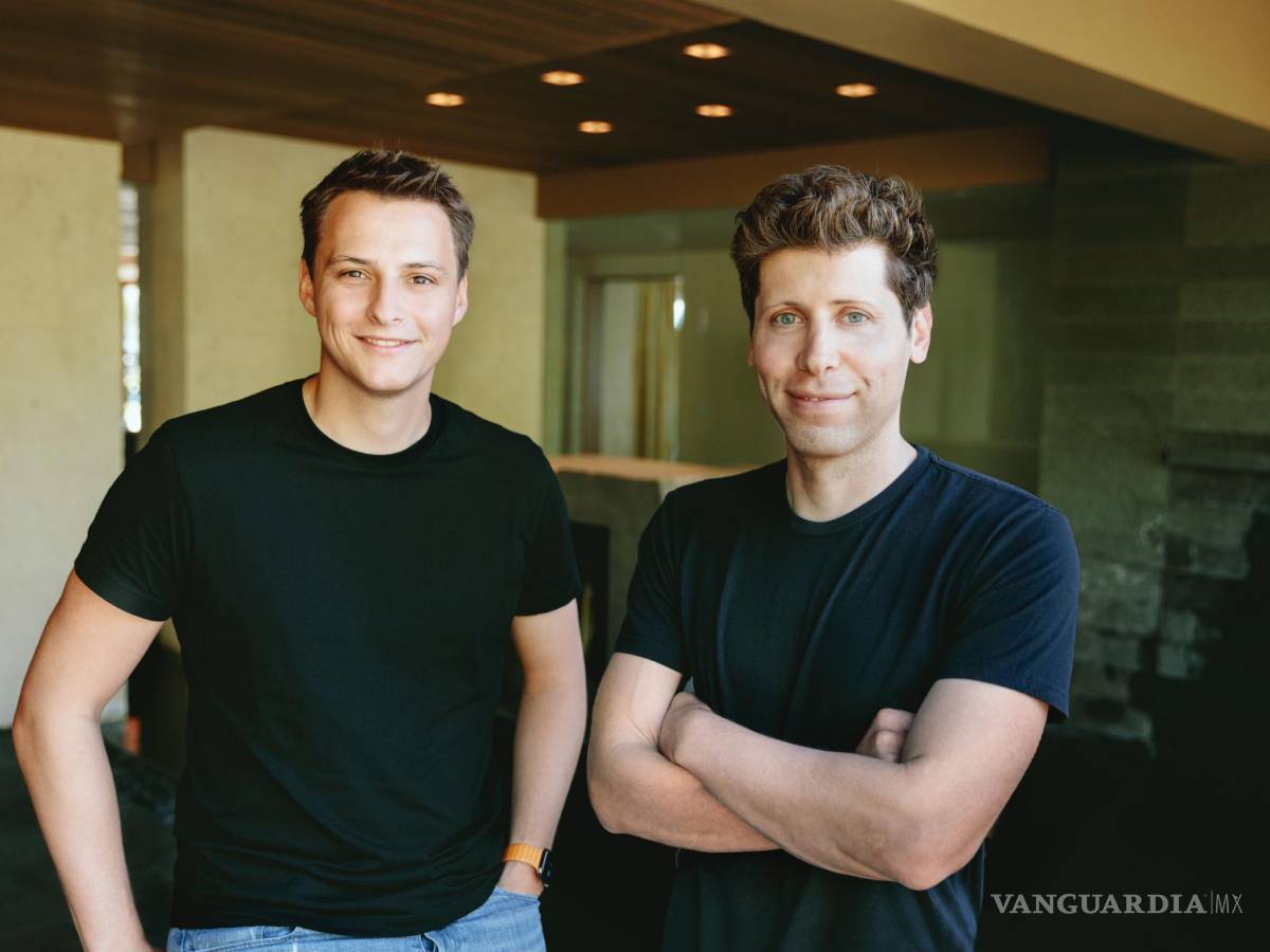 $!Los cofundadores del proyecto Worldcoin, Alex Blania (izquierda) y Sam Altman (derecha).