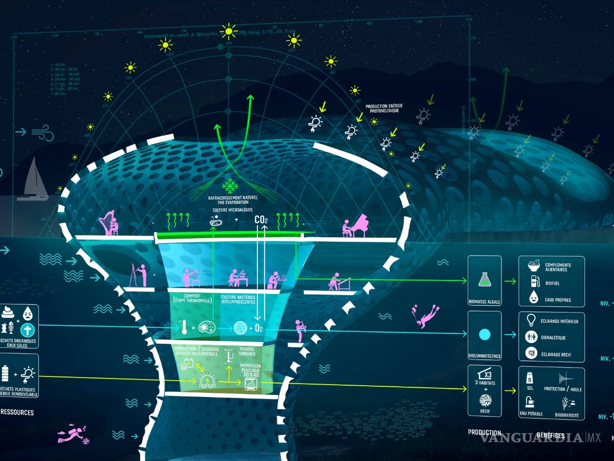 $!SeaOrbiter, una ciudad en el océano