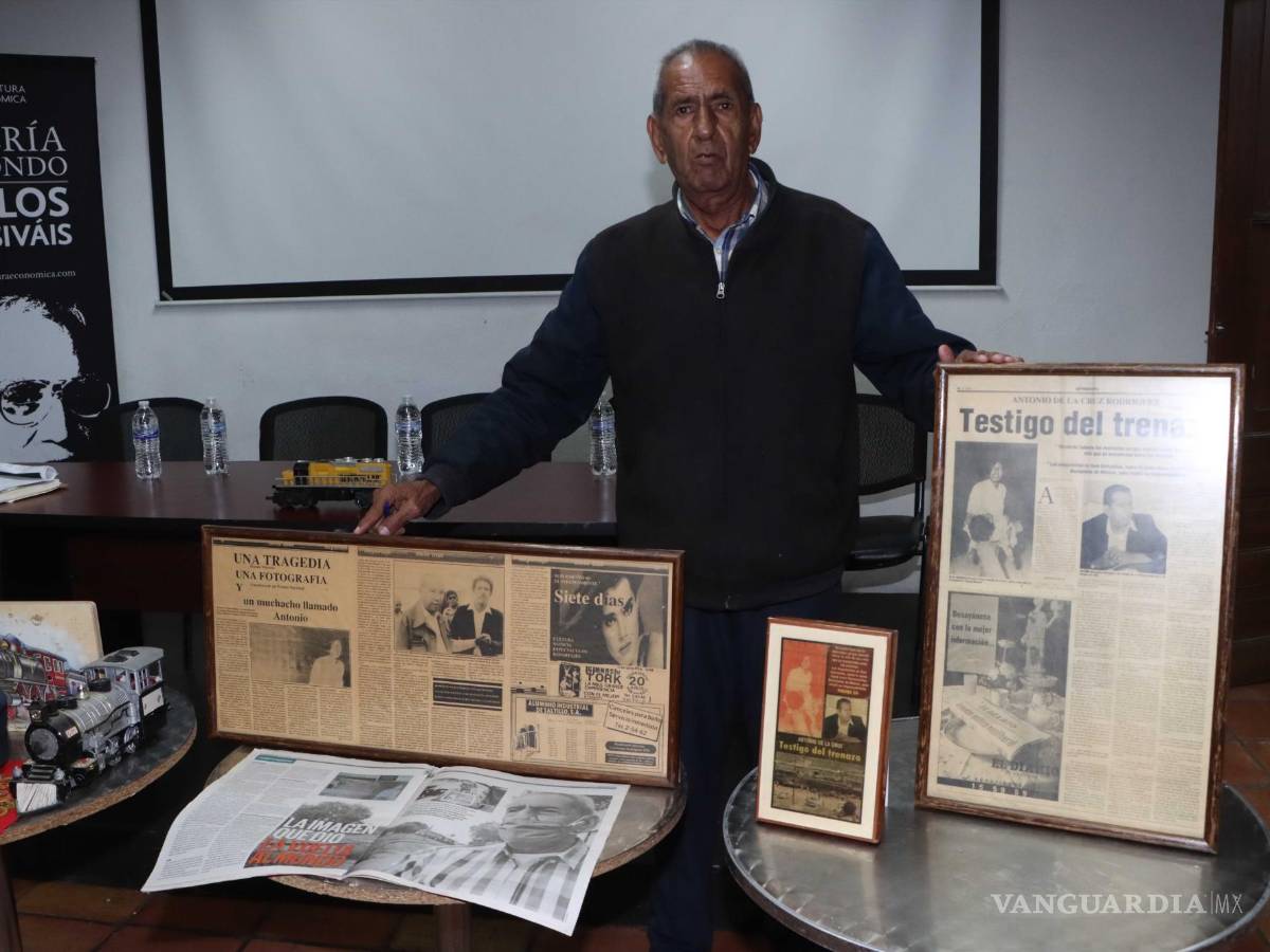 $!Antonio de la Cruz fue uno de los sobrevivientes de este accidente ferroviario.