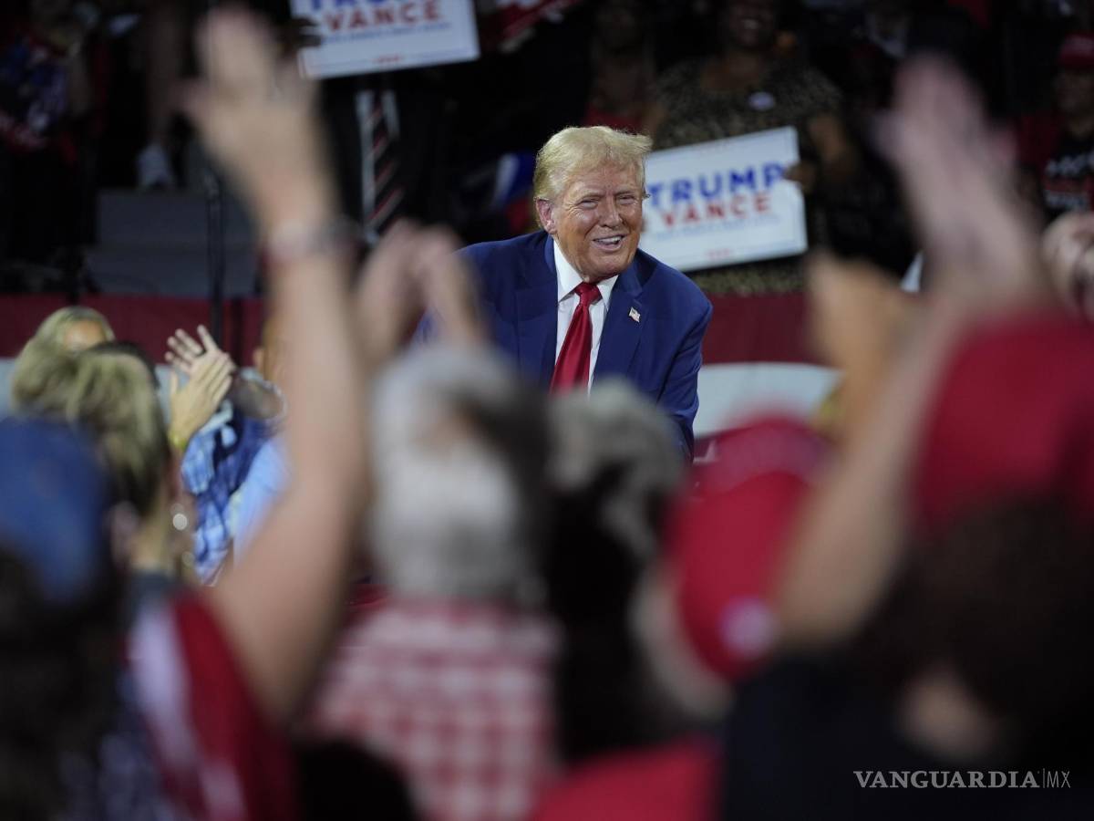 $!“Si yo no gano, ustedes ya no tendrán una industria automotriz en dos o tres años”, precisó Donald Trump.