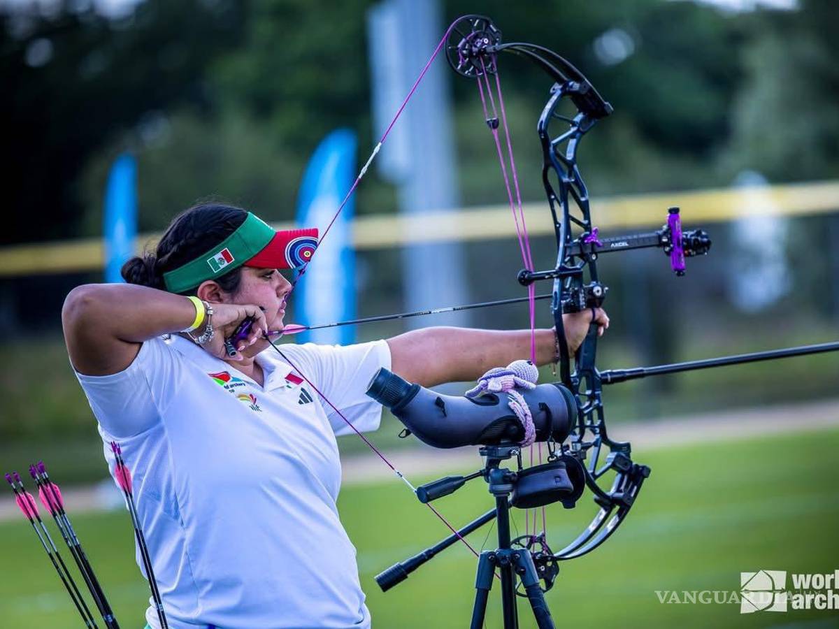 $!Andrea Becerra se llevó dos medallas de oro, una individual y otra por equipo.