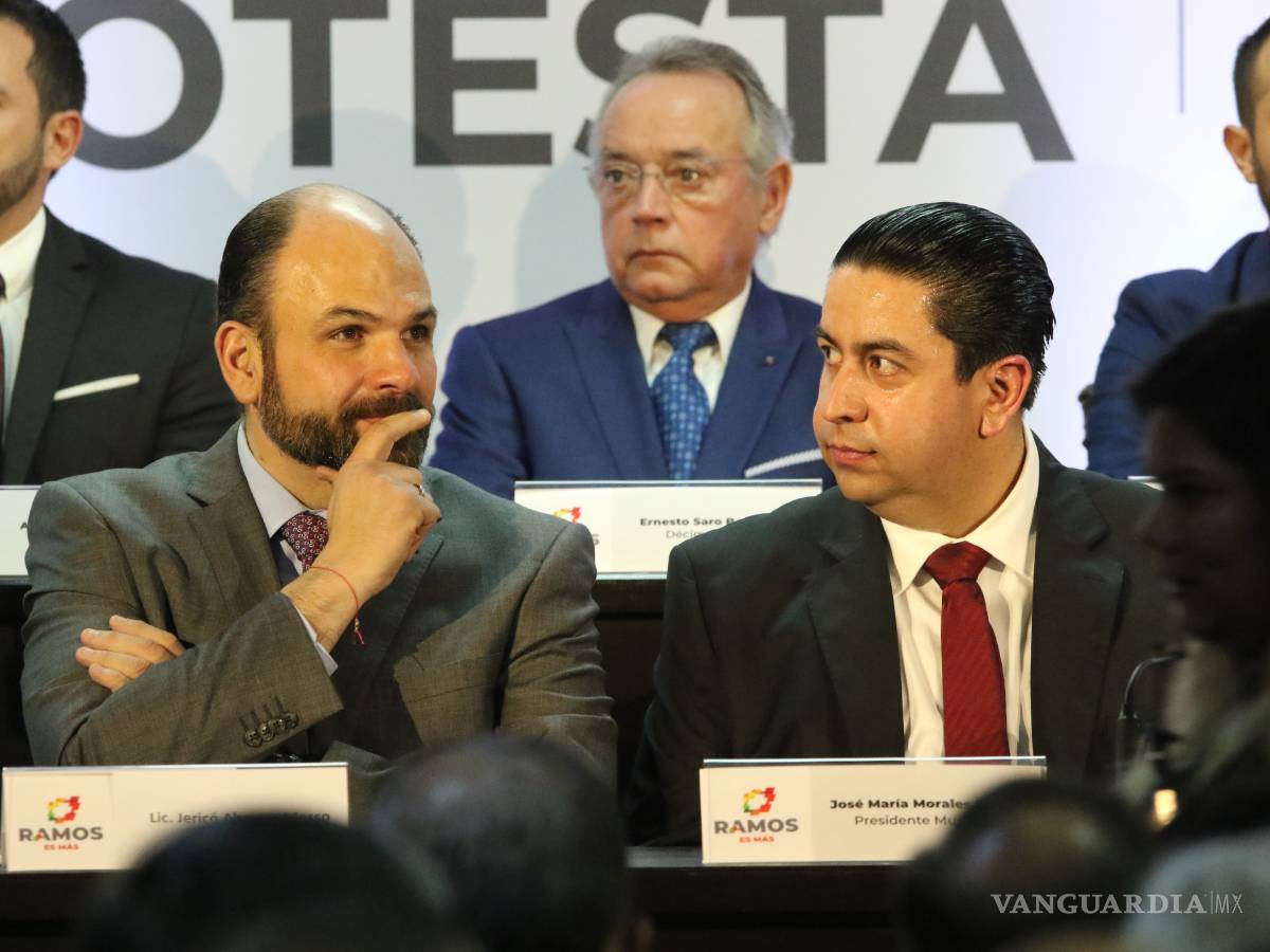 $!Rinde protesta como nuevo alcalde de Ramos Arizpe el priista José María Morales