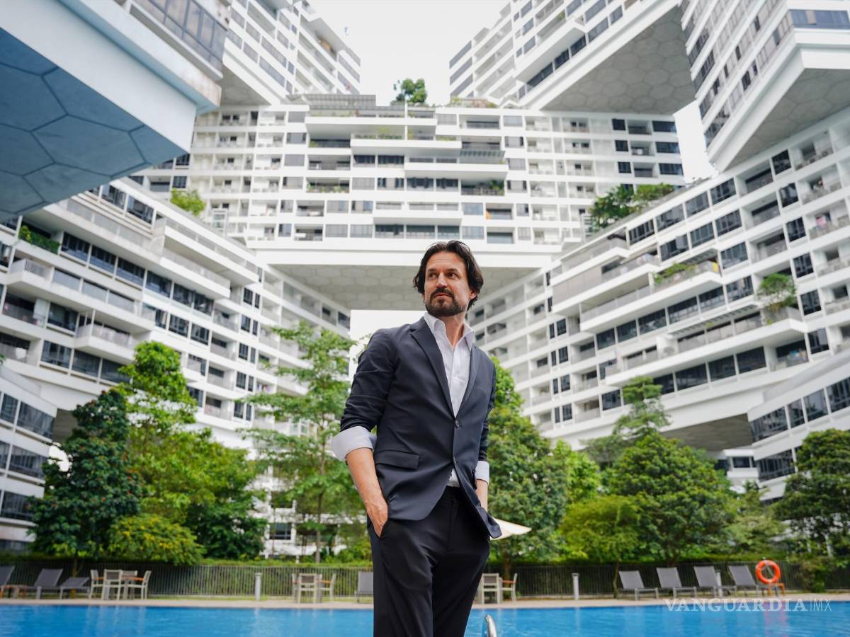 $!Arquitecto Ole Scheeren, director de Buro Ole Scheeren, en The Interlace.