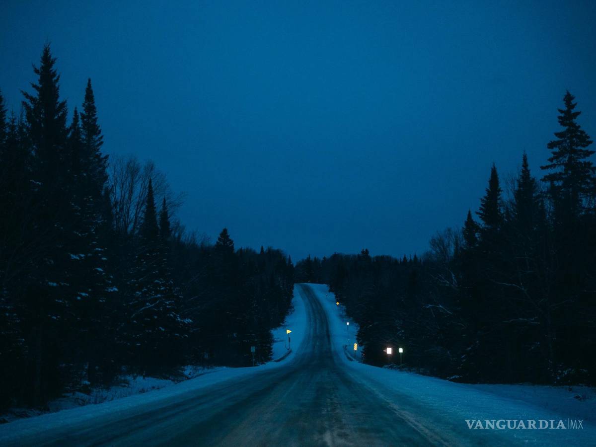 $!La ruta 3 de New Hampshire, Daniel Webster Highway, termina en la frontera con Canadá en Pittsburg.