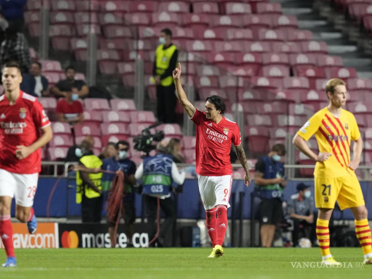 $!Benfica pasó por encima del Barza, equipo que no encuentra la fórmula ganadora.