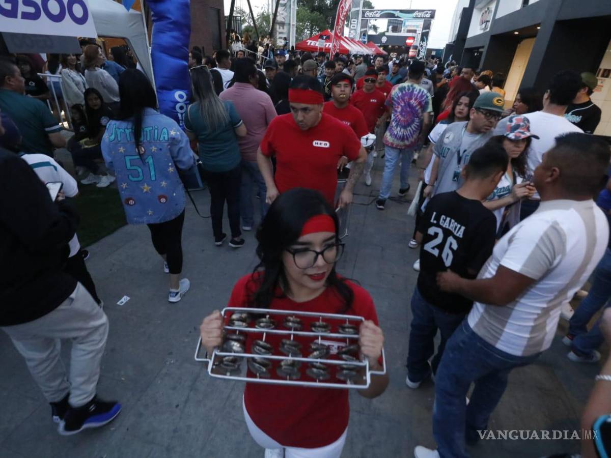$!Aficionados se dieron cita en la casa de los Saraperos de Saltillo en su primer encuentro de la Temporada 2023.