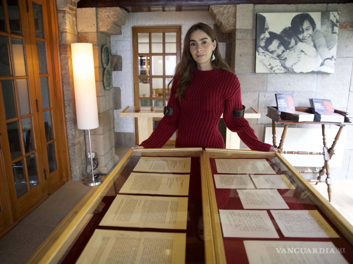 $!Emilia, nieta de Gabriel García Márquez muestra la selección de las 150 cartas halladas en una caja escondida en el archivo personal de la familia.