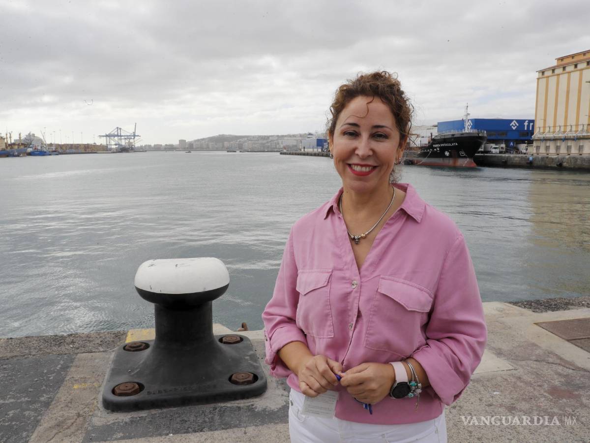 $!Sofía Hernández, la jefa del Centro de Coordinación Salvamento Marítimo de Las Palmas, que dirigió el rescate.