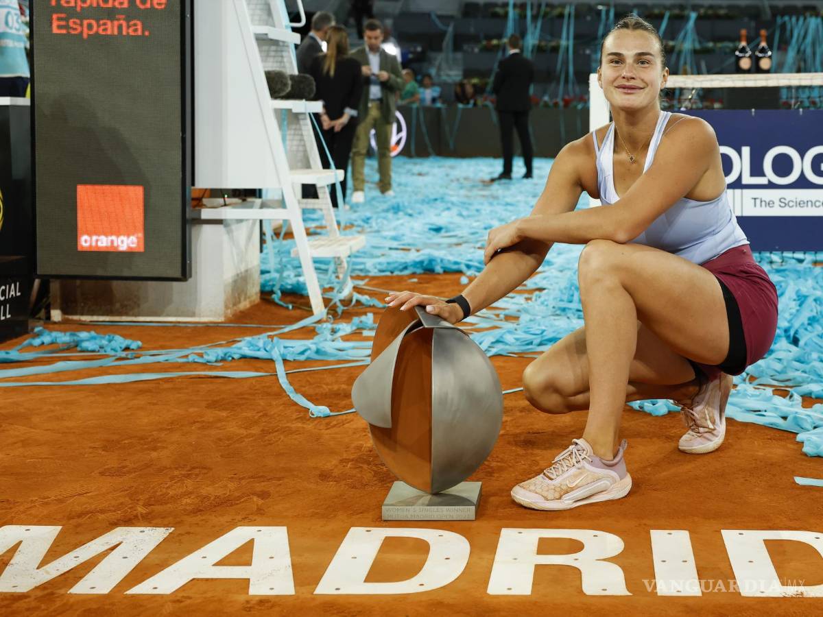 $!La tenista bielorrusa busca alcanzar el ránking número uno de la WTA.