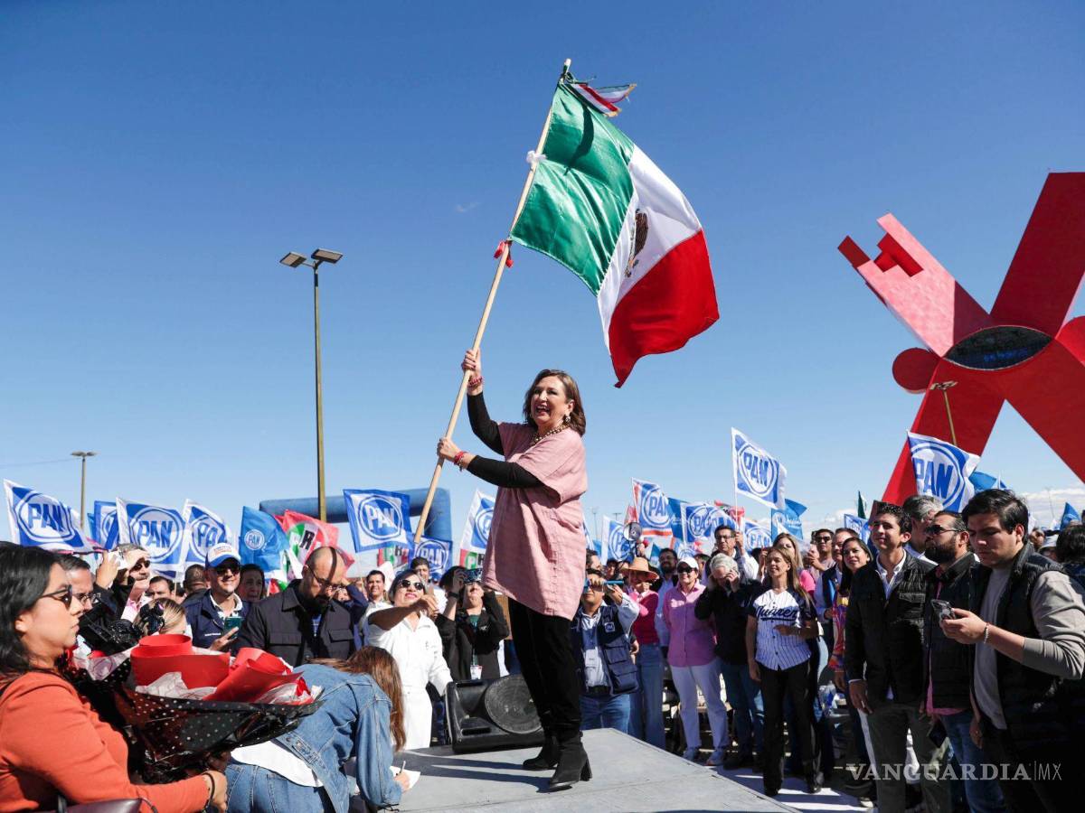 $!Xóchilt Gálvez, precandidata a la Presidencia de la República por el Frente Amplio por México (PAN, PRI, y PRD).