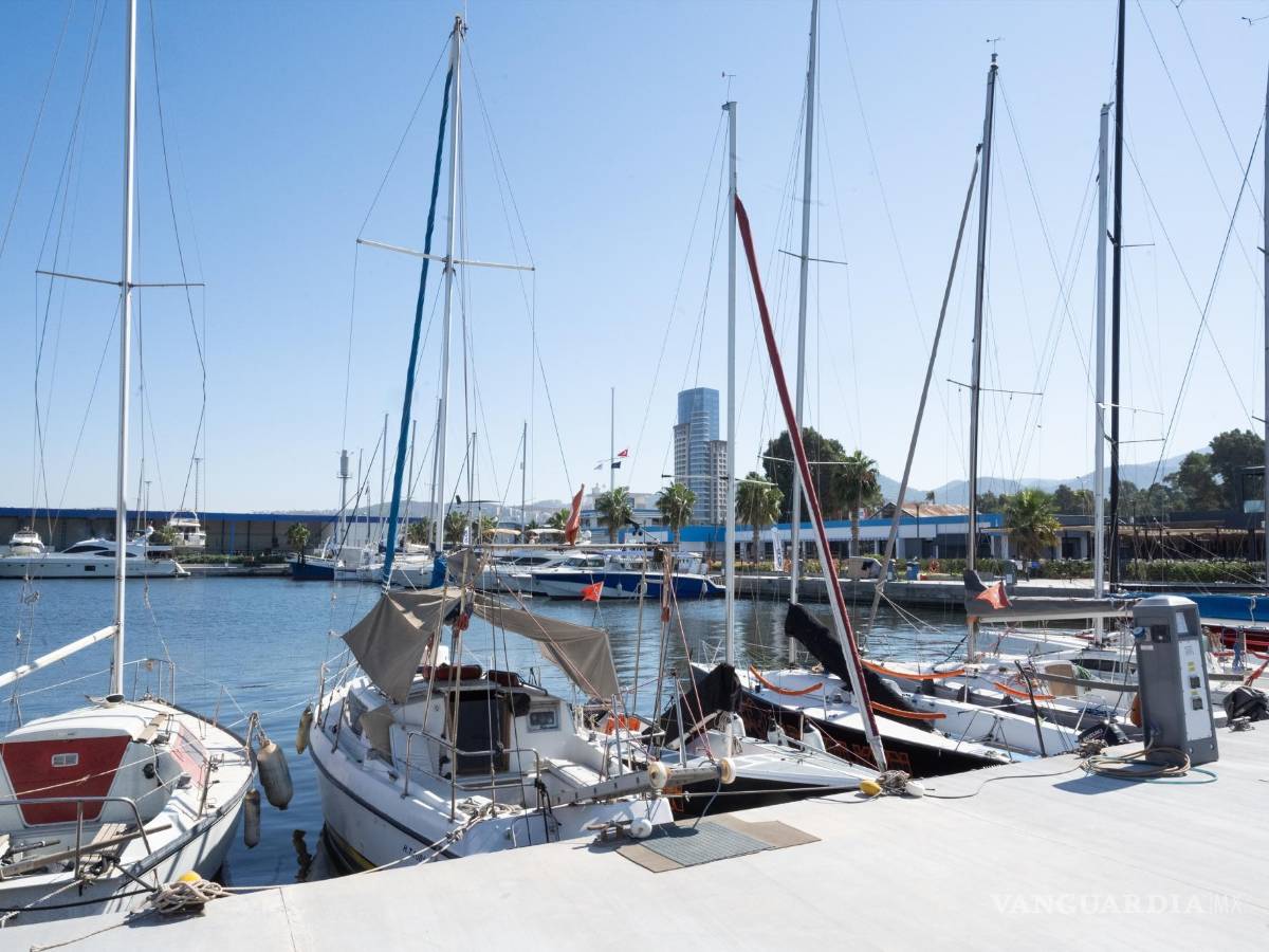 $!La parte sur de la Península de Cesme, es parte de una importante ruta de yates. EFE/Guillermo López