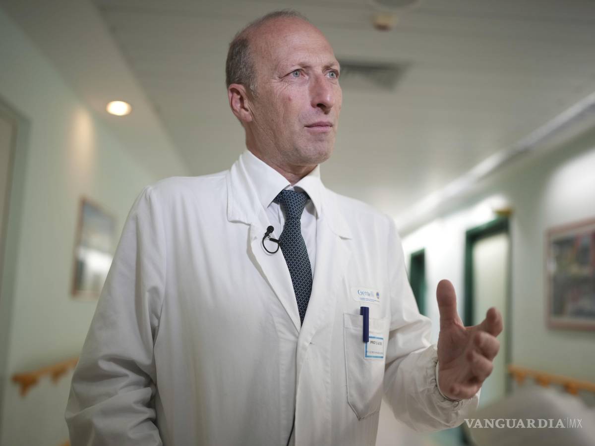 $!Sergio Alfieri, dirigió el equipo médico atendió al papa Francisco durante su hospitalización en el hospital Gemelli.