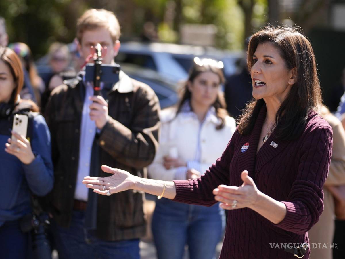 $!Nikki Haley, exgobernadora de Carolina del Sur, ha dicho que ella no se retirará aún de la contienda por la candidatura presidencial republicana.