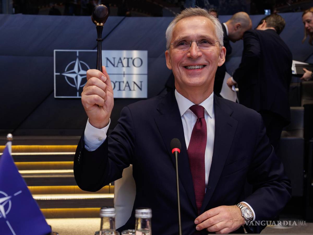 $!El Secretario General de la OTAN, Jens Stoltenberg, preside el Consejo de la OTAN en Ucrania en Bruselas, Bélgica.