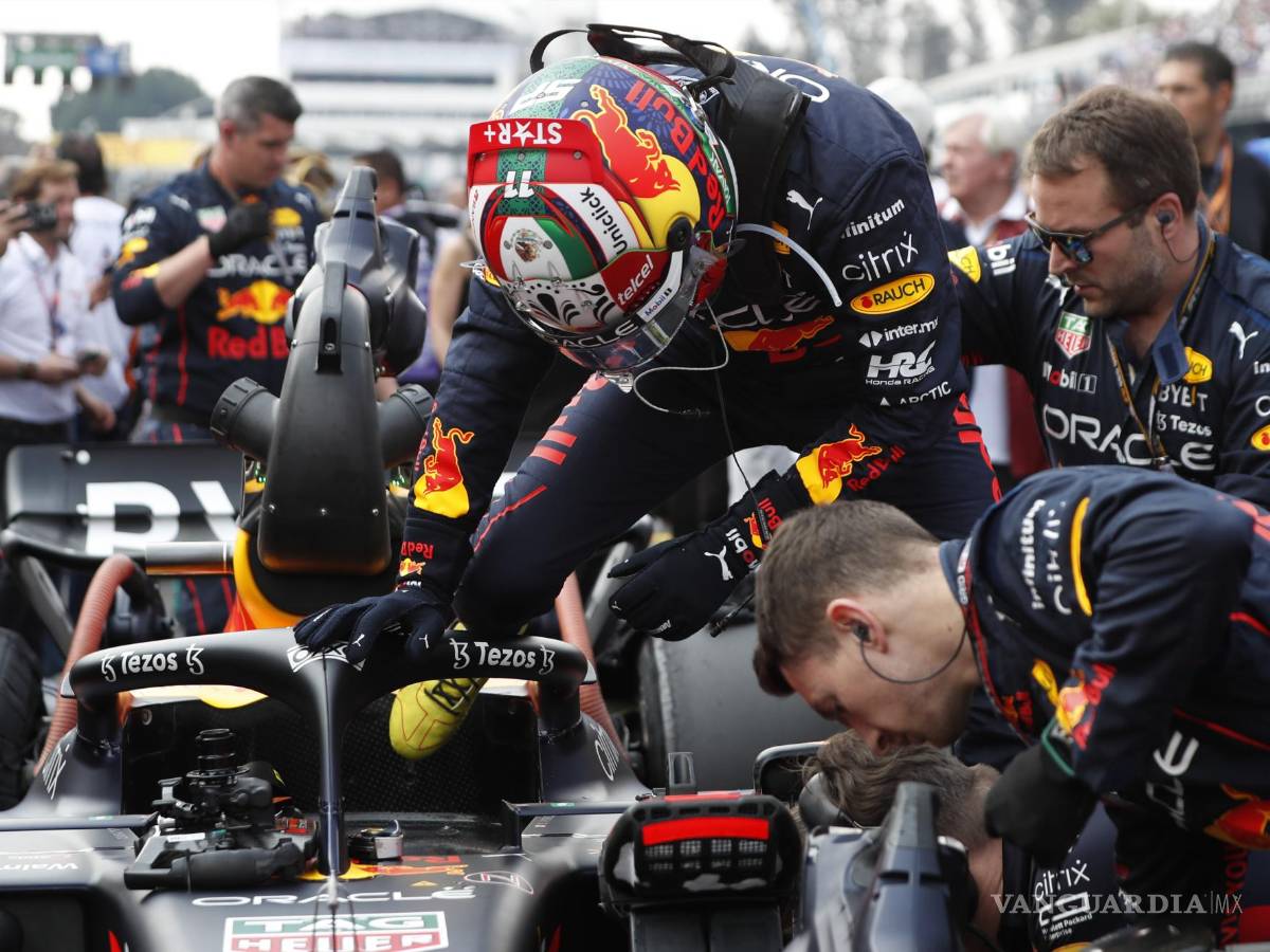 $!Sergio Pérez, de Red Bull Racing, previo al Gran Premio de Fórmula Uno de Ciudad de México en el Autódromo Hermanos Rodríguez en Ciudad de México (México).