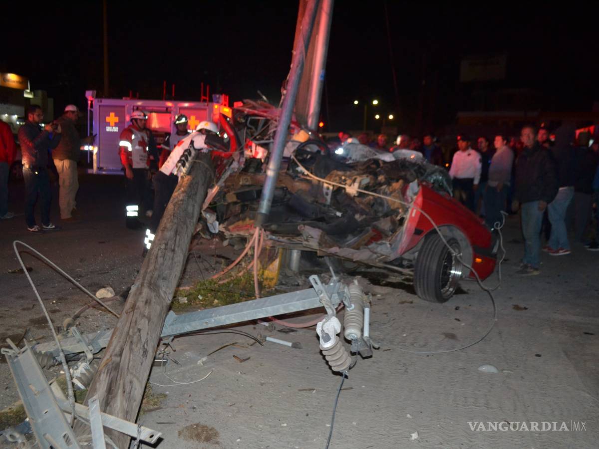 $!Arrojan choques 12 muertos en 13 días de 2020 en Saltillo; en 2019 fallecieron 3 personas cada semana por esta causa