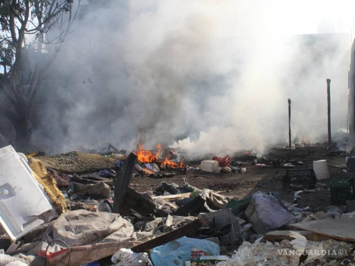 $!Todo fue consumido por el fuego.