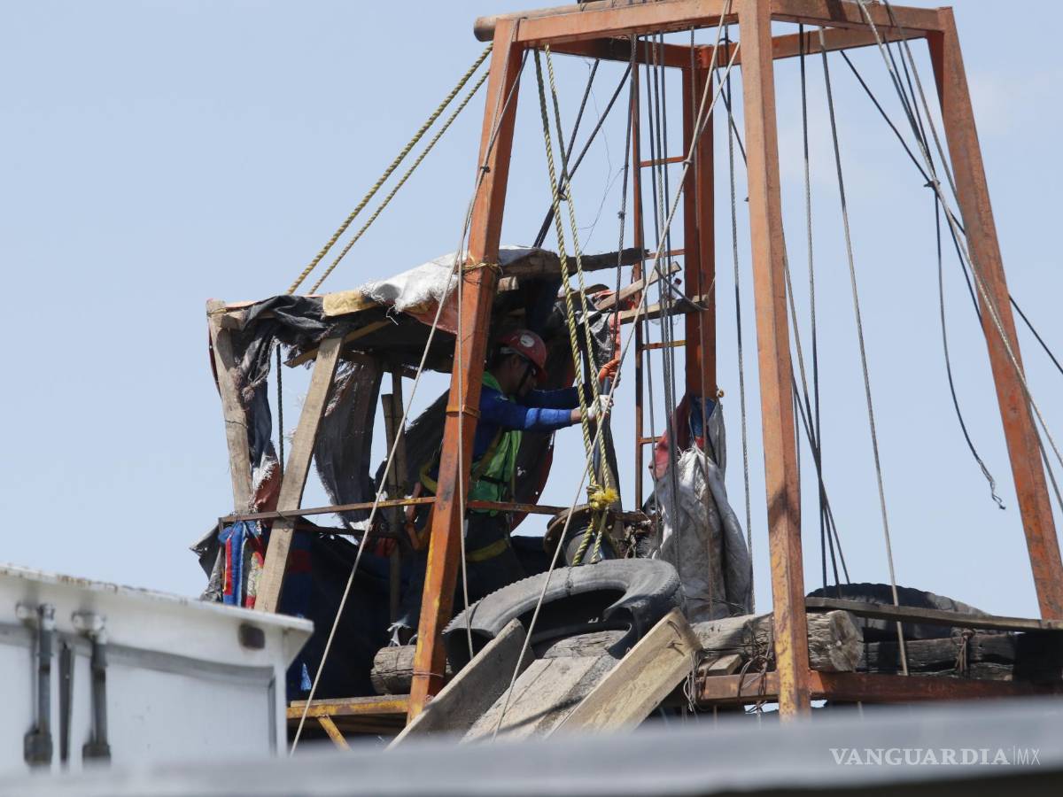$!Trabajos de rescate en la mina de Sabinas, Coahuila.