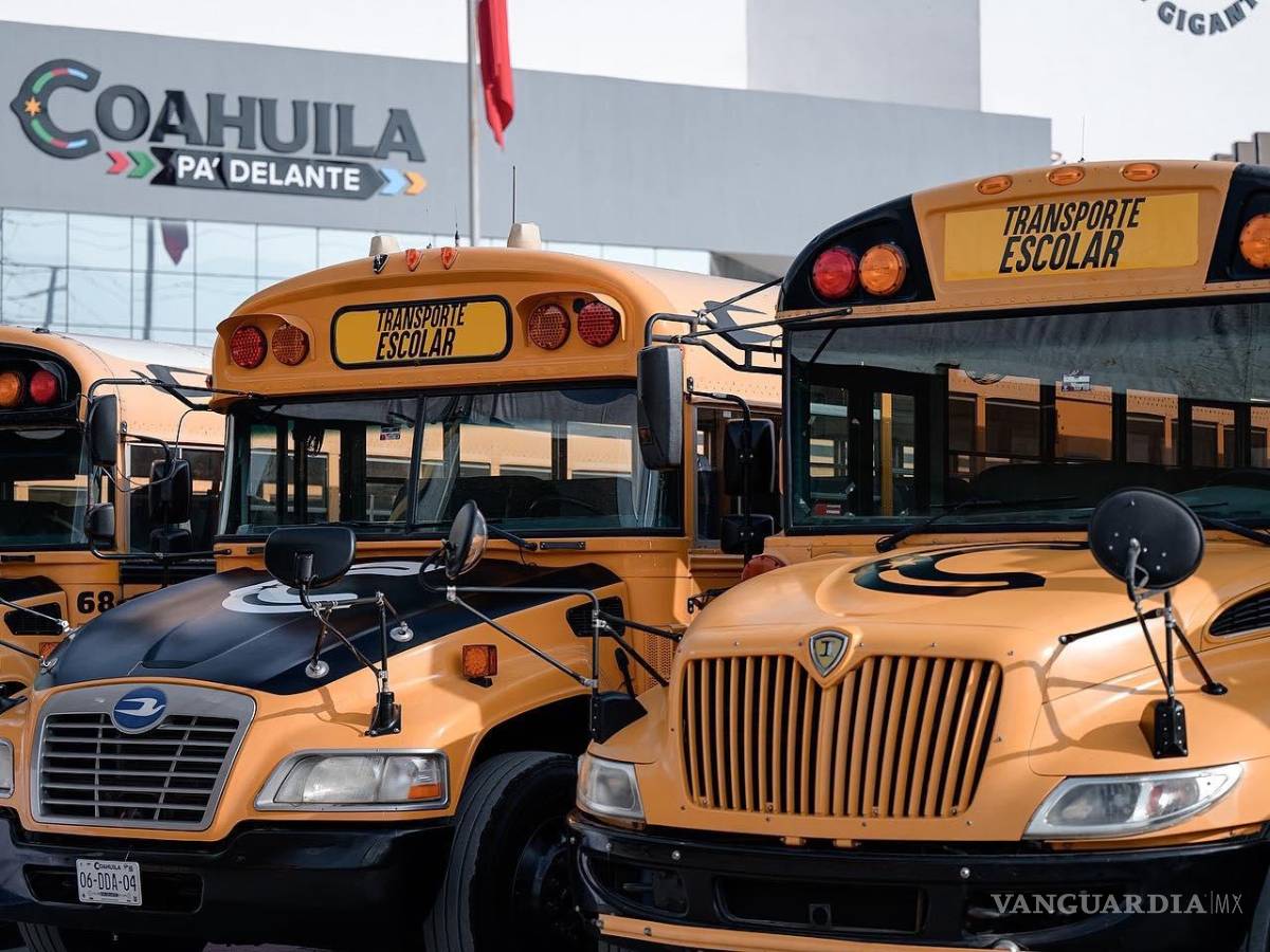 $!Las nuevas unidades de transporte escolar cuentan con sistemas de seguridad, GPS, y extintores para garantizar la seguridad de los estudiantes.
