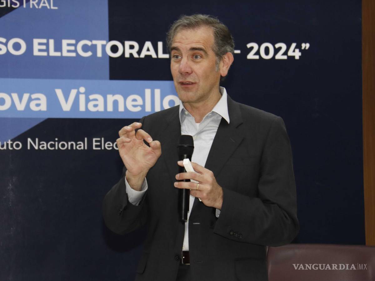 $!Córdova anticipó que serán los comicios más grandes de la historia con un padrón que rondaría los 100 millones.