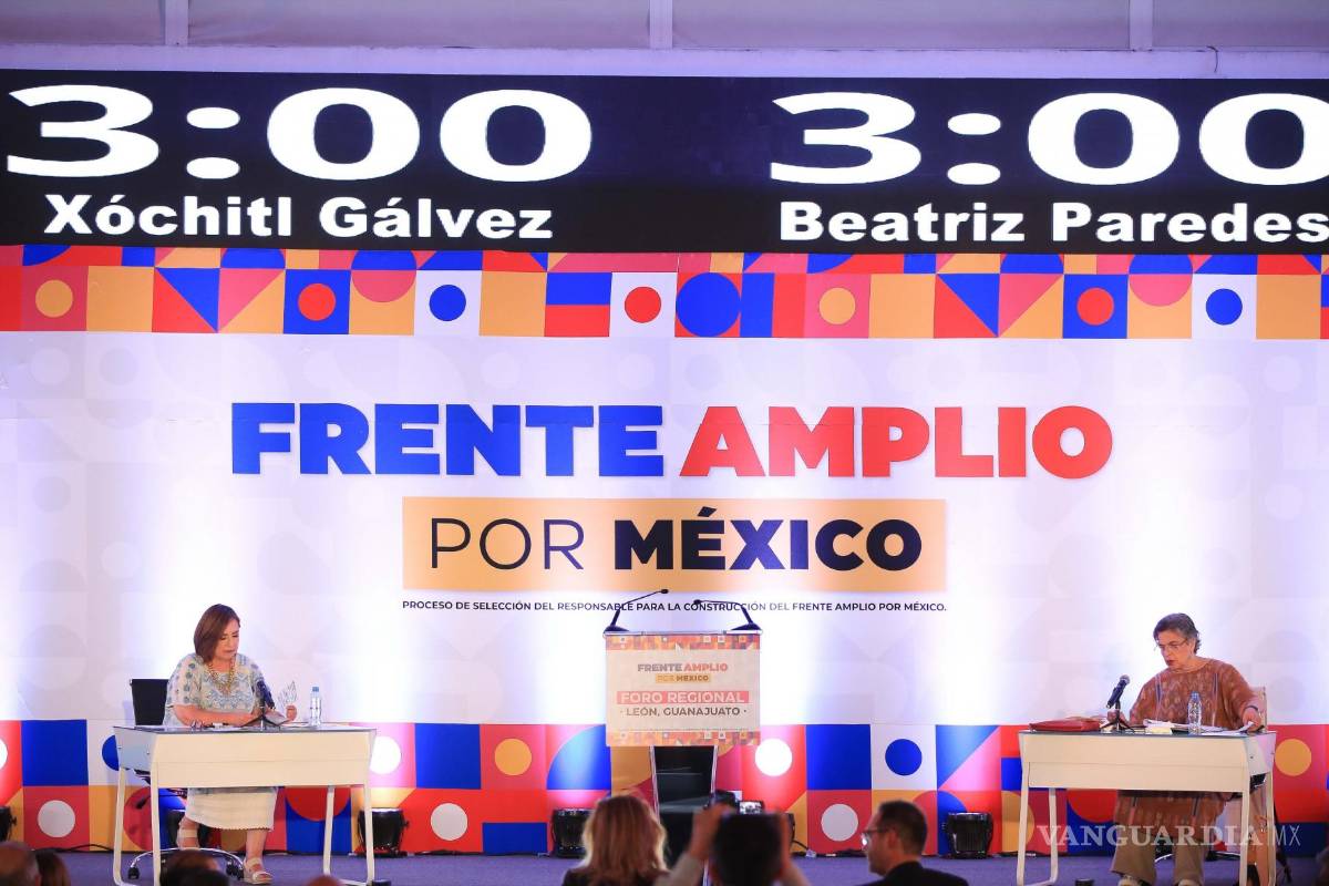 AMLO, libros de la SEP y la pandemia de López-Gatell: Xóchitl Gálvez y Beatriz Paredes realizan cuarto foro del Frente Amplio