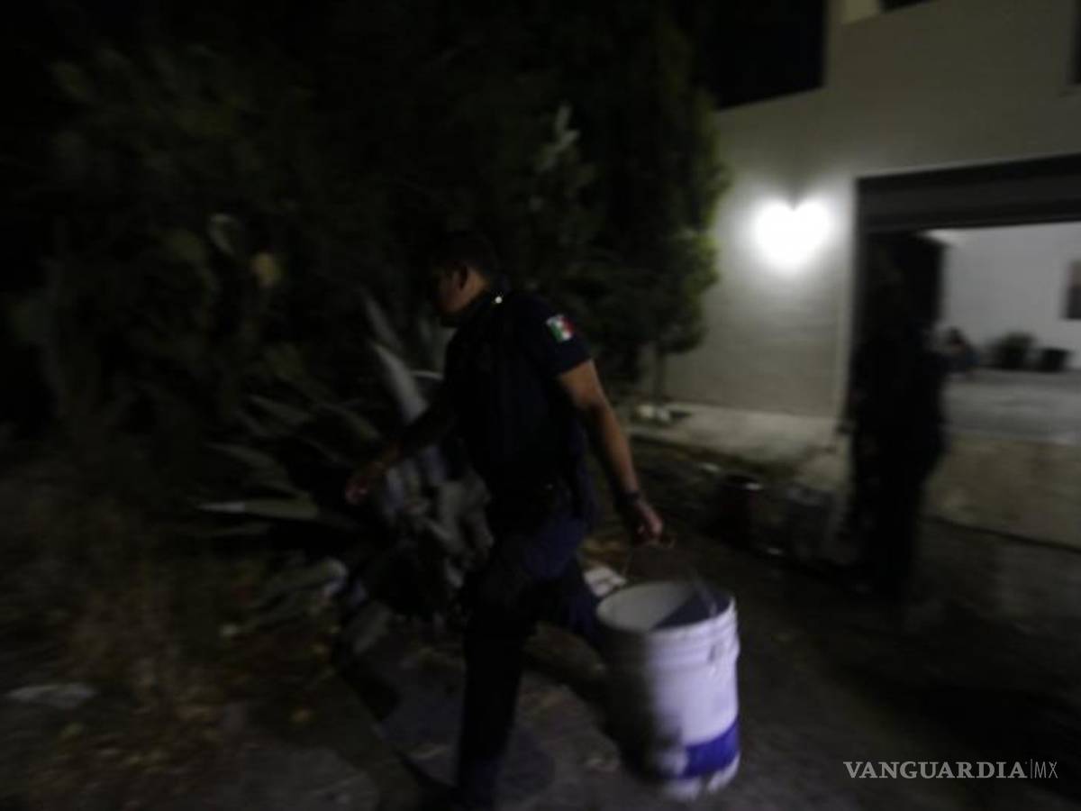 $!Fue en un predio de la colonia Guanajuato Oriente que se presentó el siniestro.