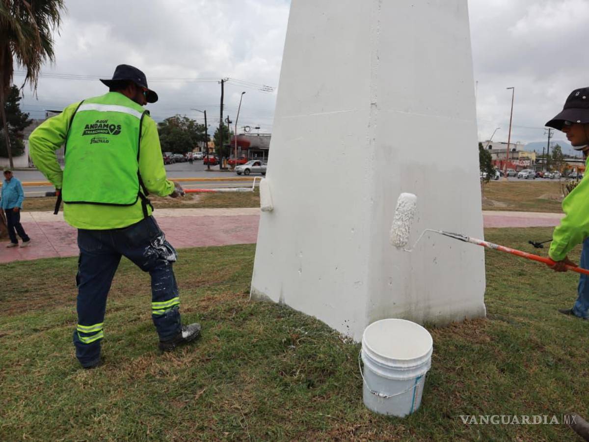 $!La limpieza y pintura de espacios tiene el objetivo de ofrecer espacios públicos limpios, seguros y dignos para la ciudadanía.