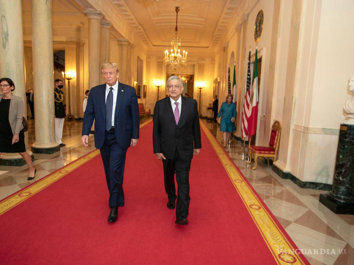 $!El entonces presidente estadounidense Donald Trump, ofreció una cena en la Casa Blanca en honor al exmandatario de México, Andrés Manuel López Obrador.