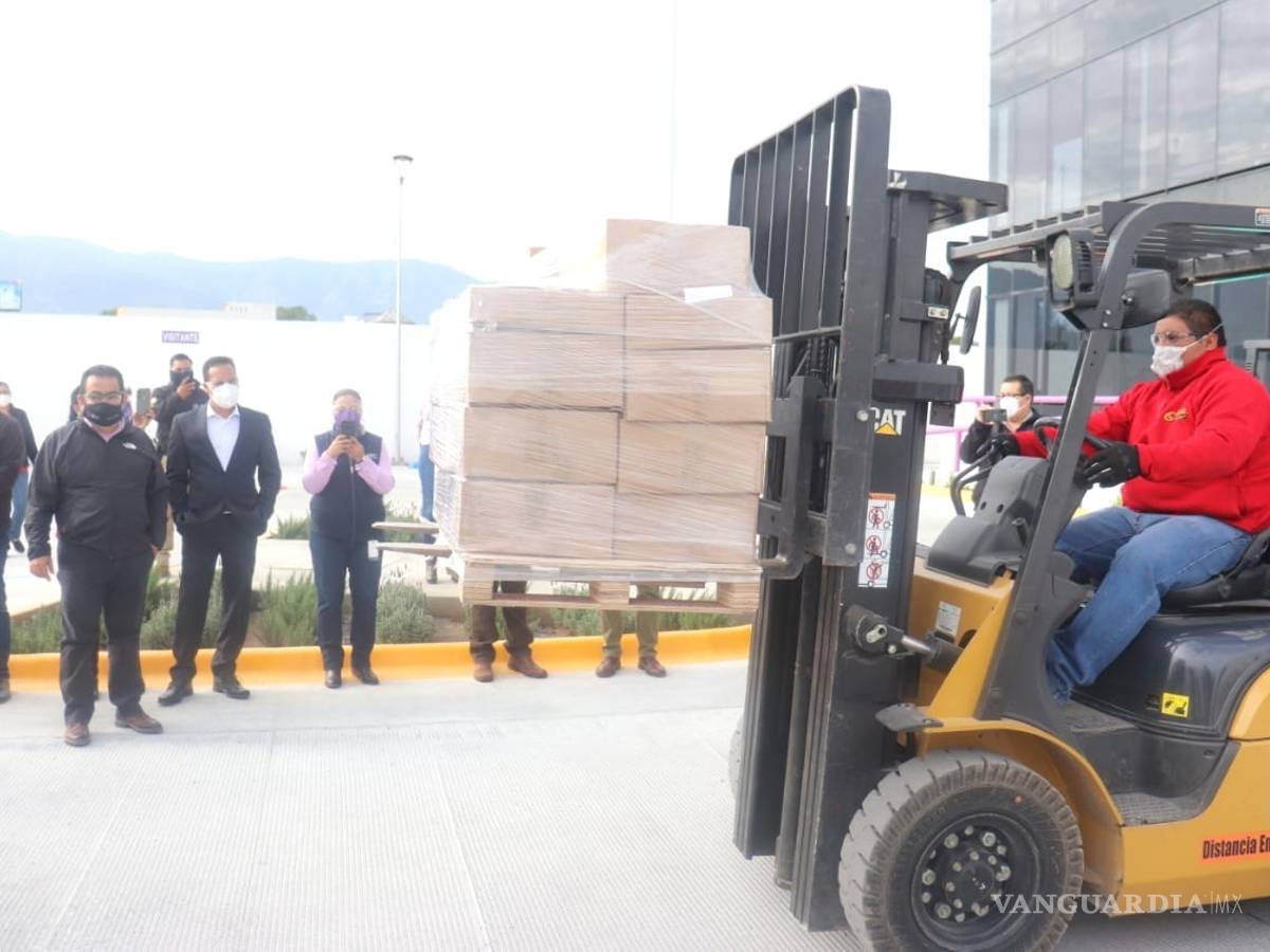$!Llegan a Saltillo 2 millones 228 mil boletas electorales