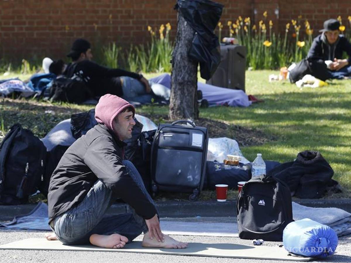 $!Incendio en centro de refugiados en Francia queda en cenizas