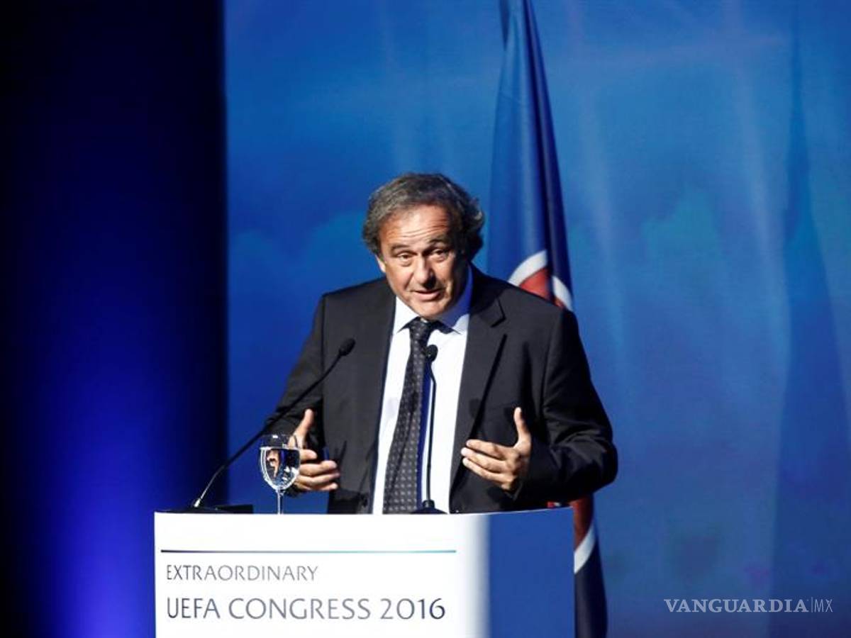 $!Tengo la conciencia tranquila: Platini