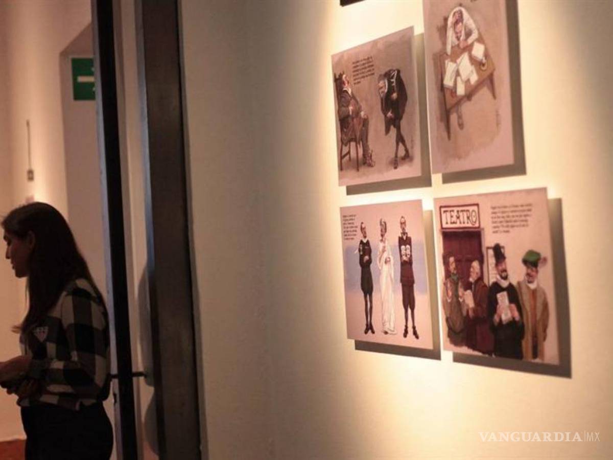 $!Exposición muestra al Cervantes menos conocido con ilustraciones