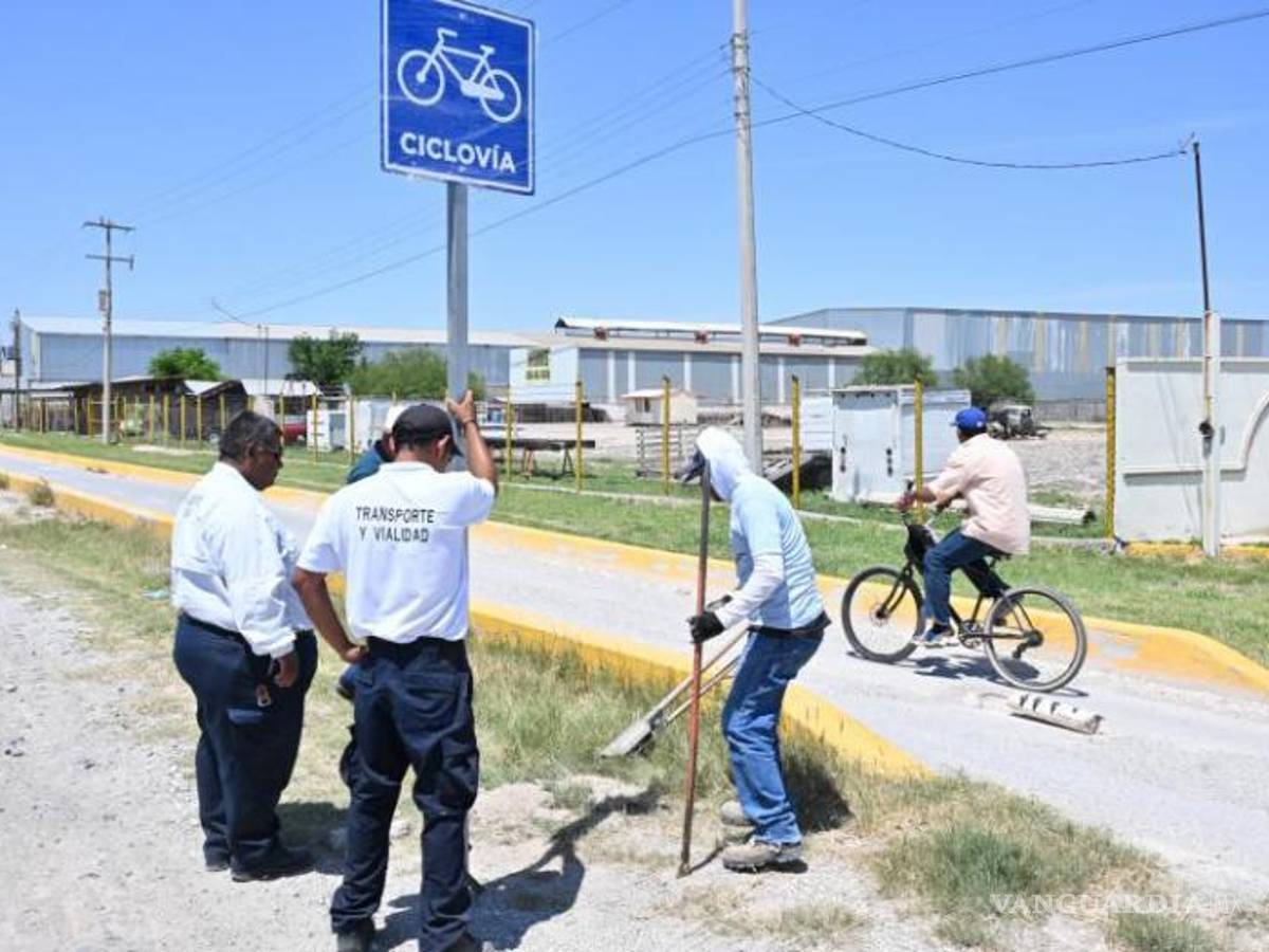 $!Los trabajos están a cargo de personal de Transporte y Vialidad.