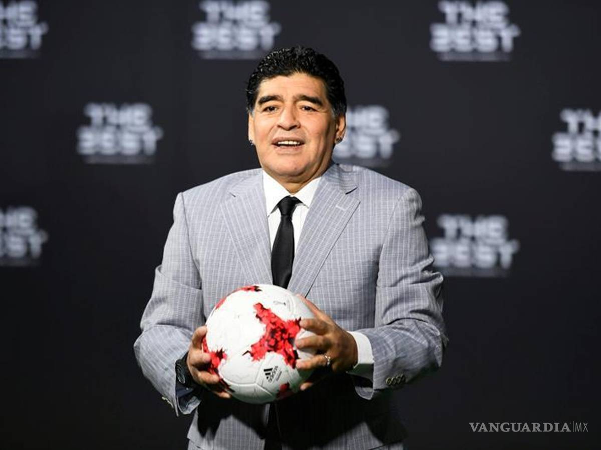 $!Maradona no acudió al ensayo del sorteo del Mundial por problemas de salud