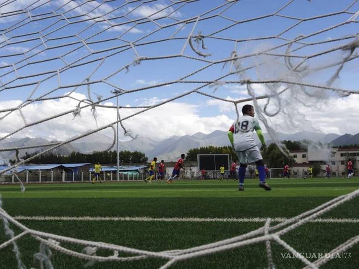 $!Lhasa Jing Tu, fútbol de altura a unos 3,600 metros sobre el nivel del mar