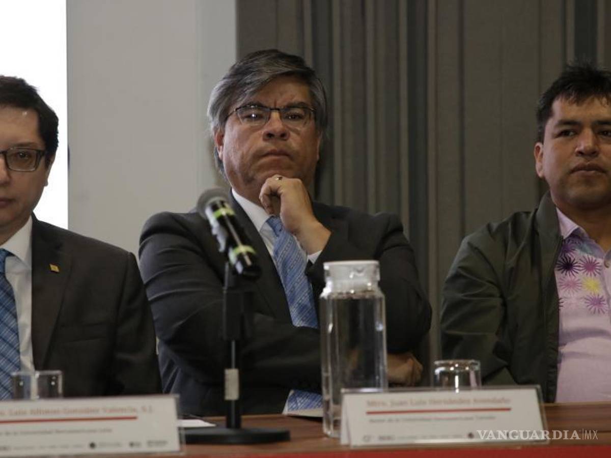 $!El rector de la Universidad Iberoamericana Torreón, Juan Luis Hernández, llama a unirse por la seguridad.