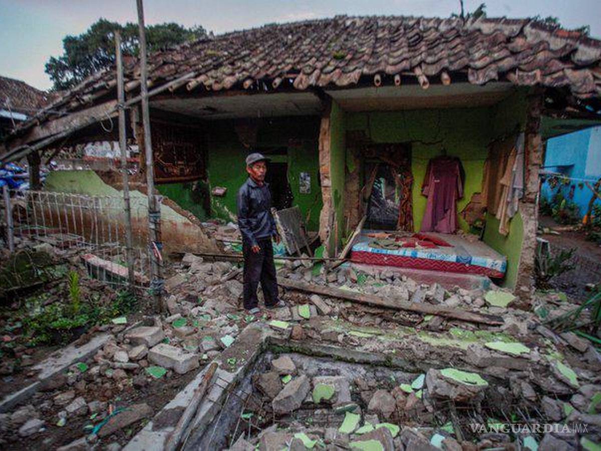 $!Sismo en Indonesia deja al menos 163 muertos; la mayoría son niños