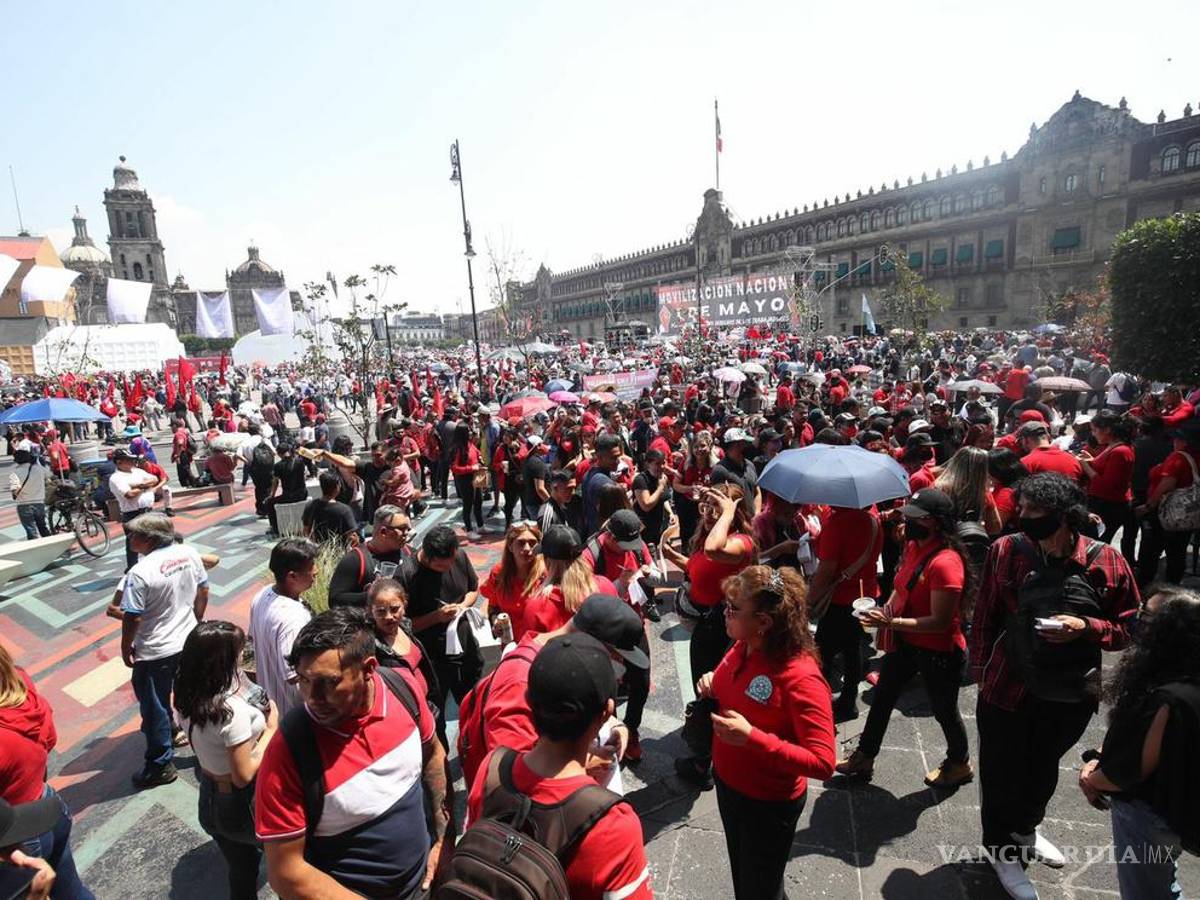 $!Vuelven las marchas en el Día del Trabajo; mejores salarios y condiciones laborales, demandan en los estados