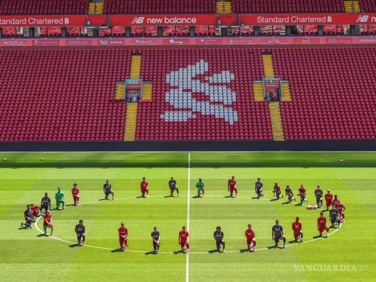 $!‘En rodilla’ de lucha por George Floyd