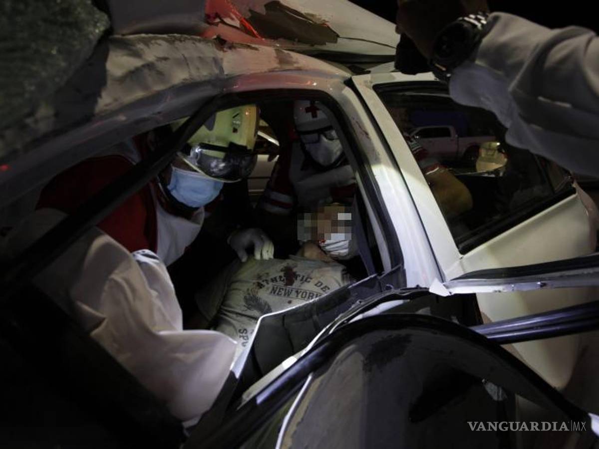 $!Carlos fue chocado por alcance a la altura de la calle Charros, en la colonia Herradura.