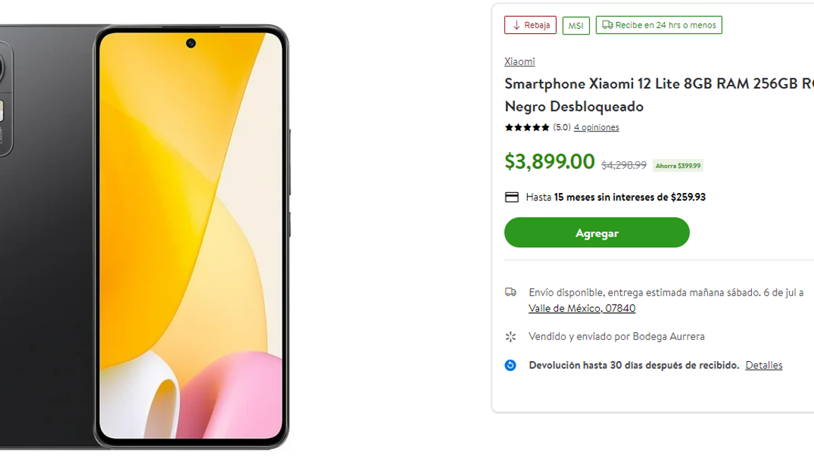 $!Samsung, iPhone, Honor... Estos son los smartphones con los mejores descuentos en Bodega Aurrera