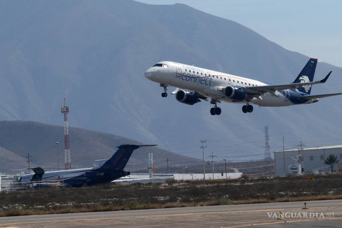 Aeroméxico: 'emprende vuelo' de Saltillo... se queda en Matamoros