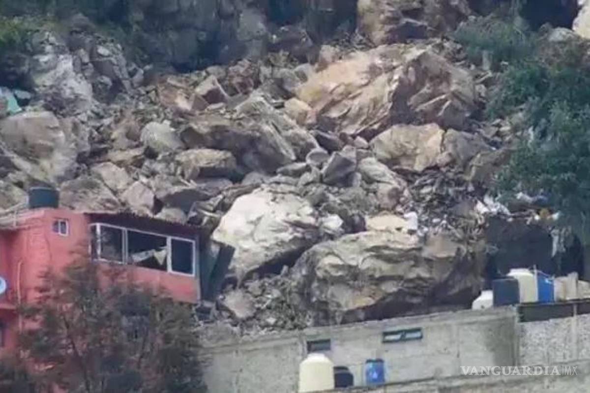 VIDEO: Se desgaja Cerro del Chiquihuite en el Edomex; casas quedan sepultadas